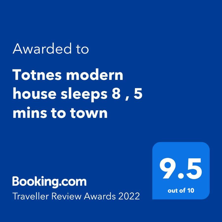Totnes Modern House Sleeps 8 , 5 Mins To Town 托特尼斯 外观 照片